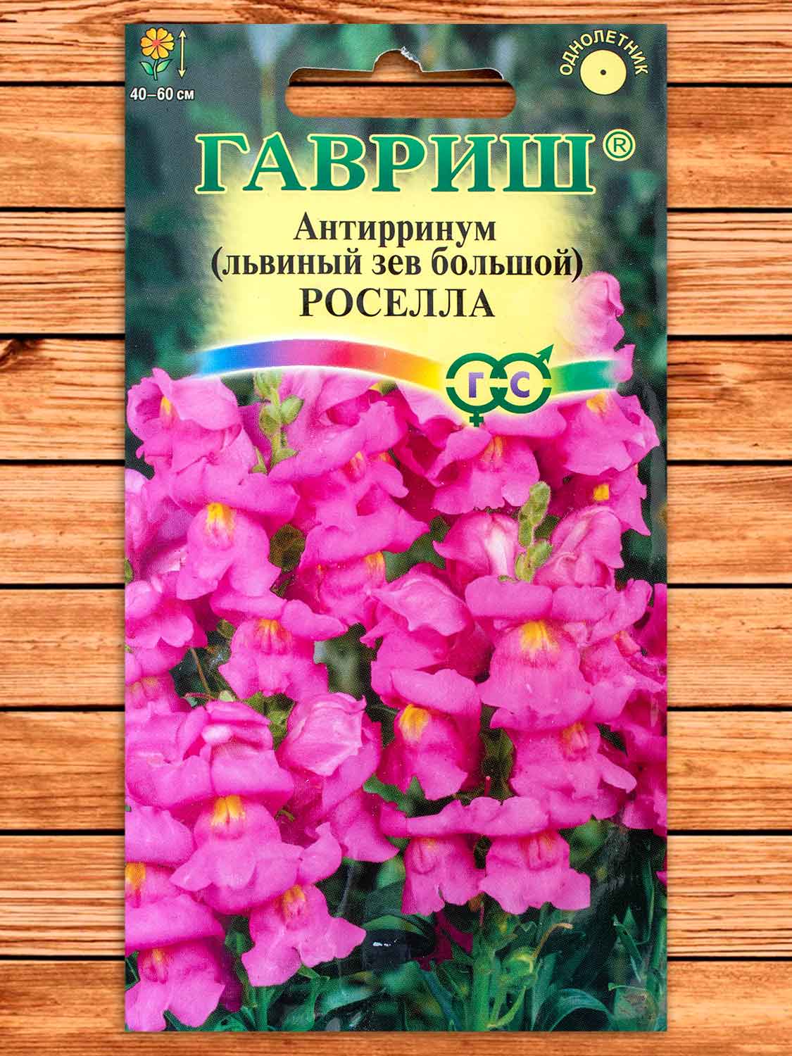 Антирринум (Львиный зев) Роселла 0,1 гр.
